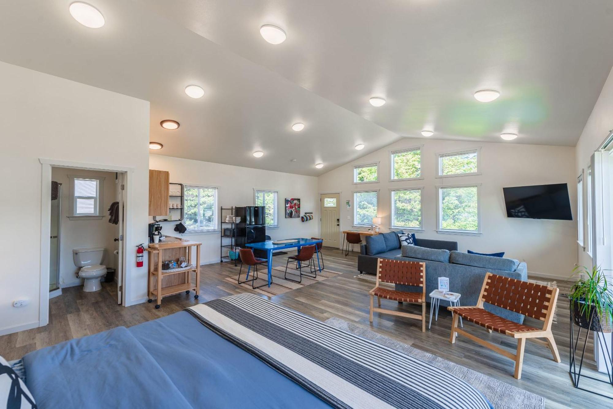 #Stayinmydistrict Oceanview Studio Loft Port Orford Buitenkant foto