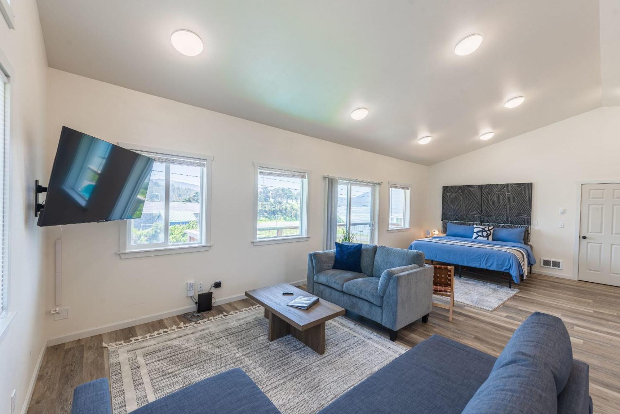 #Stayinmydistrict Oceanview Studio Loft Port Orford Buitenkant foto
