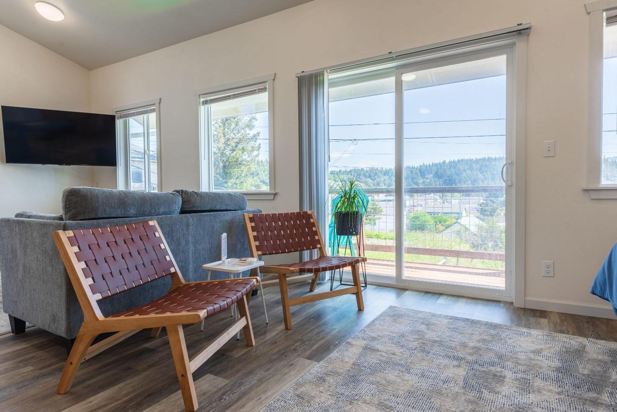 #Stayinmydistrict Oceanview Studio Loft Port Orford Buitenkant foto