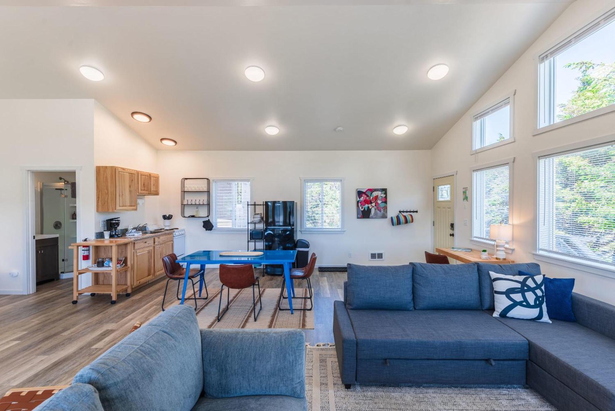 #Stayinmydistrict Oceanview Studio Loft Port Orford Buitenkant foto