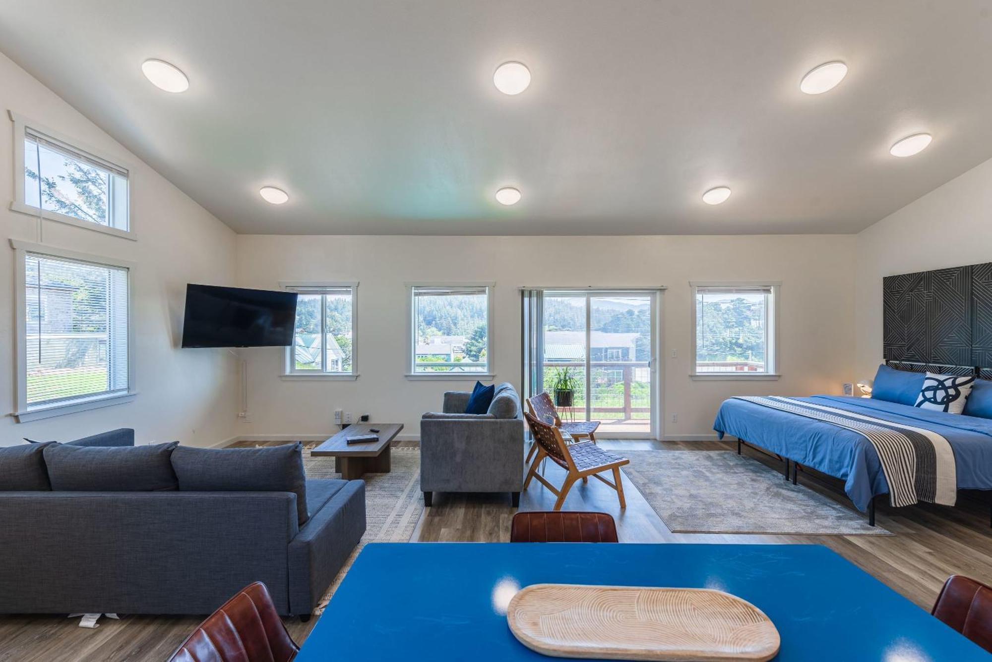 #Stayinmydistrict Oceanview Studio Loft Port Orford Buitenkant foto