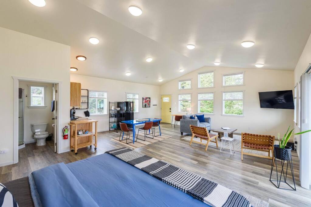 #Stayinmydistrict Oceanview Studio Loft Port Orford Buitenkant foto